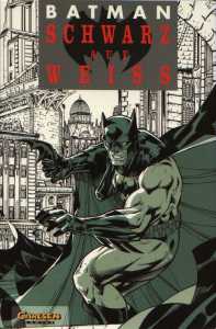 Cover Batman-Schwarz auf Weiss